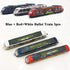 Set Set Pack 3 OTONOPI Toy Train High Speed Locomotive Engine Die Cast Model Car Sliding Linked Subway Bullet Train