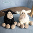 6.5" Black Sheep Stuffed Animals, Soft Lamb Plush Toys for Newborns, Great Birthday and Baby Shower Gifts