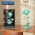 SHAREHB Set, Jasmine Flower Table Lamp Building Themed Night Light & Desk Decor Birthday Gifts for Kids Adults, Gift