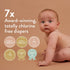 3 (9-18 lb) 1 28 Joonya Baby Diapers, Size M - Bag of - Non Toxic, Eco-Friendly, High Absorbency, Overnight Use, Ultra