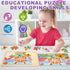 3 4 5 4 Pack 24 Wooden Princess Puzzles for Kids Age Year Old, Pcs Montessori Toddler Jigsaw Puzzles for Girl boy