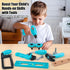 Set Set Hammer, 3,4,5,6,7 Kids Tool Pretend Play Toddler Tool with Tool Box, Toy Drill, ScrewdriverScrew Construction