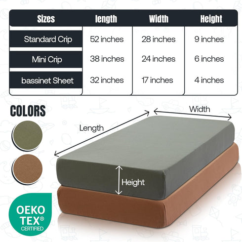 Fitted,Boys,Girls,Soft,2 Pack,100% Sheets,52x28 Dreamology Cotton Jersey Crib Sheets Cotton Crib Sheet,Standard Crib