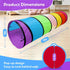 Kids Play Tunnel for Toddlers,Pop Up Crawl Through Tunnel Play Tent for Baby Infant Children or Pet,Indoor & Outdoor Toys for Boy and Girl Backyard Playset…