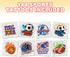 ArtCreativity Sports Individual Pre-Cut Temporary Tattoos for Kids, Pack of 144 Non-Toxic Sport Tattoos (2 Inch)