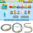 1 2 3 Set Counting, 18 Toddler Toys for Year Old, Electric Zoo Animal Train with Music, Lights & Steam, Montessori