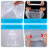 FNANJWQ 100 Pack Potty Chair Liners with Elastic, Baby Poo + Pee Potty Liners Portable Drawstring Cleaning Disposable
