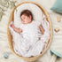Cozy White Pointelle Baby Blanket - Soft and Breathable