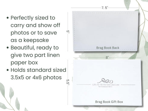 Pregnancy/Maternity Ultrasound and Photo Album/Keepsake for Memories
