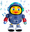 Berry President Electric Space Duck, Electric Toys with Lights and Sounds, Moving