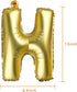 BBTO 2 Pack Oh and Boy Balloons Banners with Gold Rope for Baby Shower Birthday Party Gender Reveal