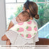 decor gift 4 Pack 22x11in Cotton Baby Burp Cloths Soft and Absorbent? Cute Cartoon Strawberry Flower Feed Cloth