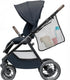 Thinp Stroller Sling Side Bag, Universal Stroller Organizer Cargo Net Strollers Caddy Mesh Storage Bag Strollers