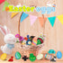 Fenoee 24Pcs 3D 3D Prefilled Easter Eggs - Printed Surprise Eggs with Animals Toys Capsule Vending Machine Toy Easter