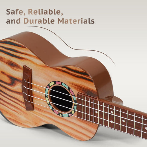 21in 3 4 5 6 7+ Raimy Kids Guitar Ukulele - Ukulele Guitar Toys for Kids Ages Year Old Boys Girls Simulated Sound