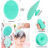 Mocokkiti Set (2 Baby Hair Brush, Goat Bristles Brush and Baby Cradle Cap Brush for Cradle Cap Wood Bristle Brush
