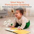 1-3 Cali's Books Brazilian Nursery Rhymes Book - Portuguese Sound Book for Toddlers Years Old, Educational Music Toys