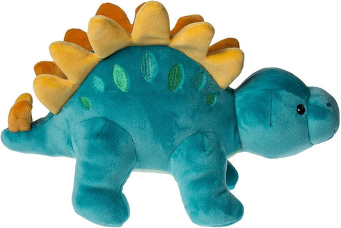 Mary Meyer Smootheez Pillow-Soft Toy - 10-Inches Blue Stegosaurus Dinosaur Stuffed Animal