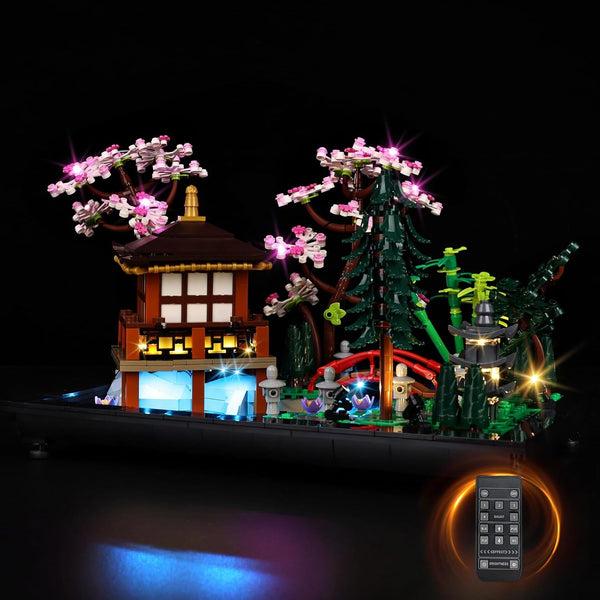 BrickSoul Led Light Kit for Lego Tranquil Garden, Compatible with 10315 Building Set, Light Up Legos Zen Garden