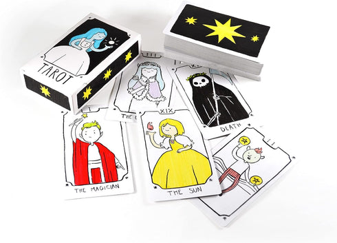 Apostrophe Games Tarot Size Blank Playing Cards (Matte Finish) 4.72" x 2.76", 80 Blank Cards