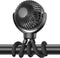 VETIFINAL Portable Stroller Mini Fan - Flexible 3-Speed Personal Fan Clip on for
