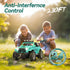 DEERC Remote Control Truck, 1:16 RC Car with Fog Mist & Music, 2.4GHz All Terrain SUV Gifts for Boys