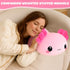 3.74 lbs TOYSYM Weighted Stuffed Animals, Axolotl Stuffed Animal with Weighted Beads, Cute Plush Toy Pillow Gifts