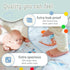 Tummy 100% Premium Water Play Mat XXL Award-Winning Inflatable Time Water Mat Sensory & Motor Development Designed by