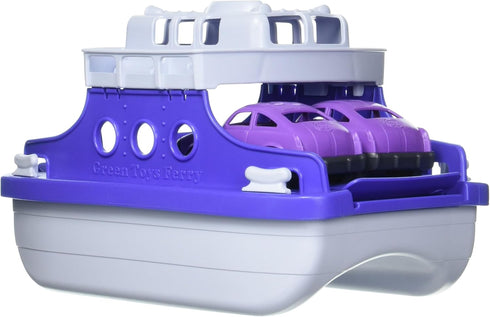 Green Toys Ferry Boat with Cars, Eco-Friendly Toy for Kids