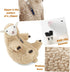 Shaved Sheep Stuffed Animal, Cute Plush Toy - Lamb Plush for Girls, Best Birthday Gifts for Teens