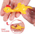 Sumind 16 Pcs Finger Slingshot Rubber Chicken, Yellow Flying Chicken Novelty Party Activity Favor