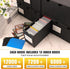 Trading Card Storage Box - Includes 12-600 CT Boxes & 48 Card Dividers, 12000+ Organizer for TCG, YuGiOh, MTG, Baseball
