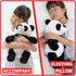 16" Cute Panda Bear Stuffed Animal Plush Toy - Soft Body Doll Panda Pillow - Gift for Kids Boy Girl Birthday