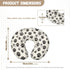 Panskyllis Paw Nursing Pillow Detachable Newborn Original Breastfeeding Slipcover Case and Positioner Removable Head