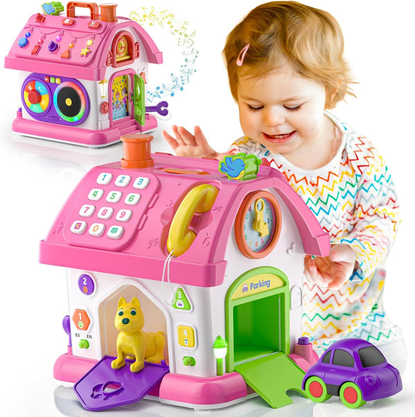 Vahome Musical Montessori Toys for 1 Year Old Girl Gifts, First Birthday