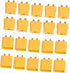 10 Pairs XT90 Battery Connector Set, 10 Male & 10 Female Connectors for RC LiPo Battery Motor