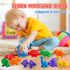 Montessori Learning Toys for Toddlers 1-3, Matching Letters Fine Motor Toy, 26 PCS ABC Dinosaur Alphabet Games