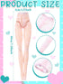 6 12 Inch Pieces Doll Tights Handmade Doll Lace Stockings Female Long Sock Legging Casual Accessories for DIY