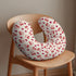 Cstdyfrv Valentine's Day Cherry Nursing Pillow Covers Pink Cherry Bows Love Heart Removable Breastfeeding Slipcover