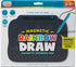 Chuckle & Roar Magnetic Rainbow Drawing Pad & Stencil Edition Mess-Free Reusable