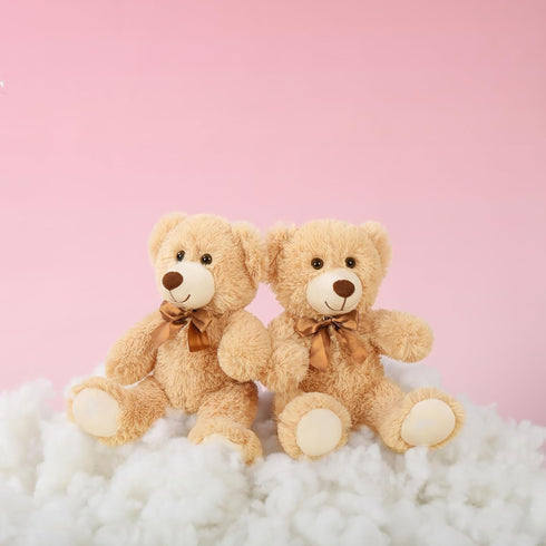 MaoGoLan 7Pcs Bulk Teddy Bears Stuffed Animals, Soft Mini Teddy Bears for Baby Shower and Party