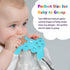 Baby Video Game Controller Teether Toy Funny Baby Teething Toys for Babies Gamer Controller(Blue)