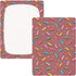 CZXW 52" 28" Sprinkles Colorful Crib Sheets Fitted x Natural Cotton Soft & Breathable for Baby Crib Mattress