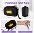 Travel Card Games Case for Enterprises Five Crowns Set, Hard Carrying Case for UNO and Phase 10 (Not Including Cards)