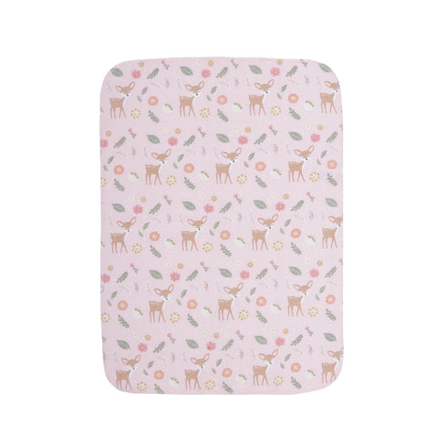 12 Pack EVERYDAY KIDS Burp Cloths for Baby Girl; Newborn Essential with - Large Absorbent Cotton Flannel Pink Burping