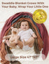 Soft Muslin Swaddle Blankets for Infants - Perfect for Boys and Girls