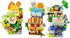 Gearblox 6 Set Set Street City View Mini House Festival Micro Building Toy Blocks for Home Decor Toys Gifts