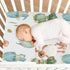 Fitted Crib Sheet for Boys Girls, Cute Dragon Soft Breathable Unisex Sheets for Standard Crib, 28 x 52 Inch