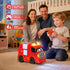 1-3 2-4 AEROQUEST Remote Control Car for Toddlers Fire Truck Toy for Ages Lights & Sounds Emergency Cars Preschoolers