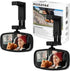 KERHAND 360-Degree Baby Car Mirror for Rear-Facing Seats,Kids Safety Mirrors with Tool-Free Installation,Kids